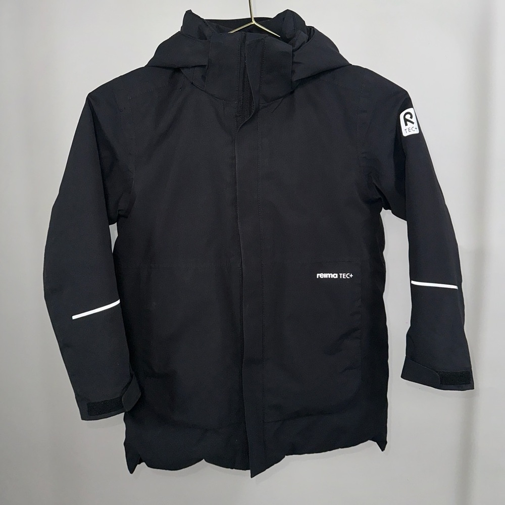 Reima Reimatec winter jacket Kulkija Black sz 7-8 (122 EU)